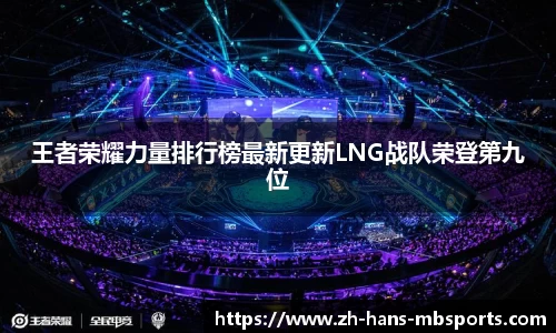 王者荣耀力量排行榜最新更新LNG战队荣登第九位